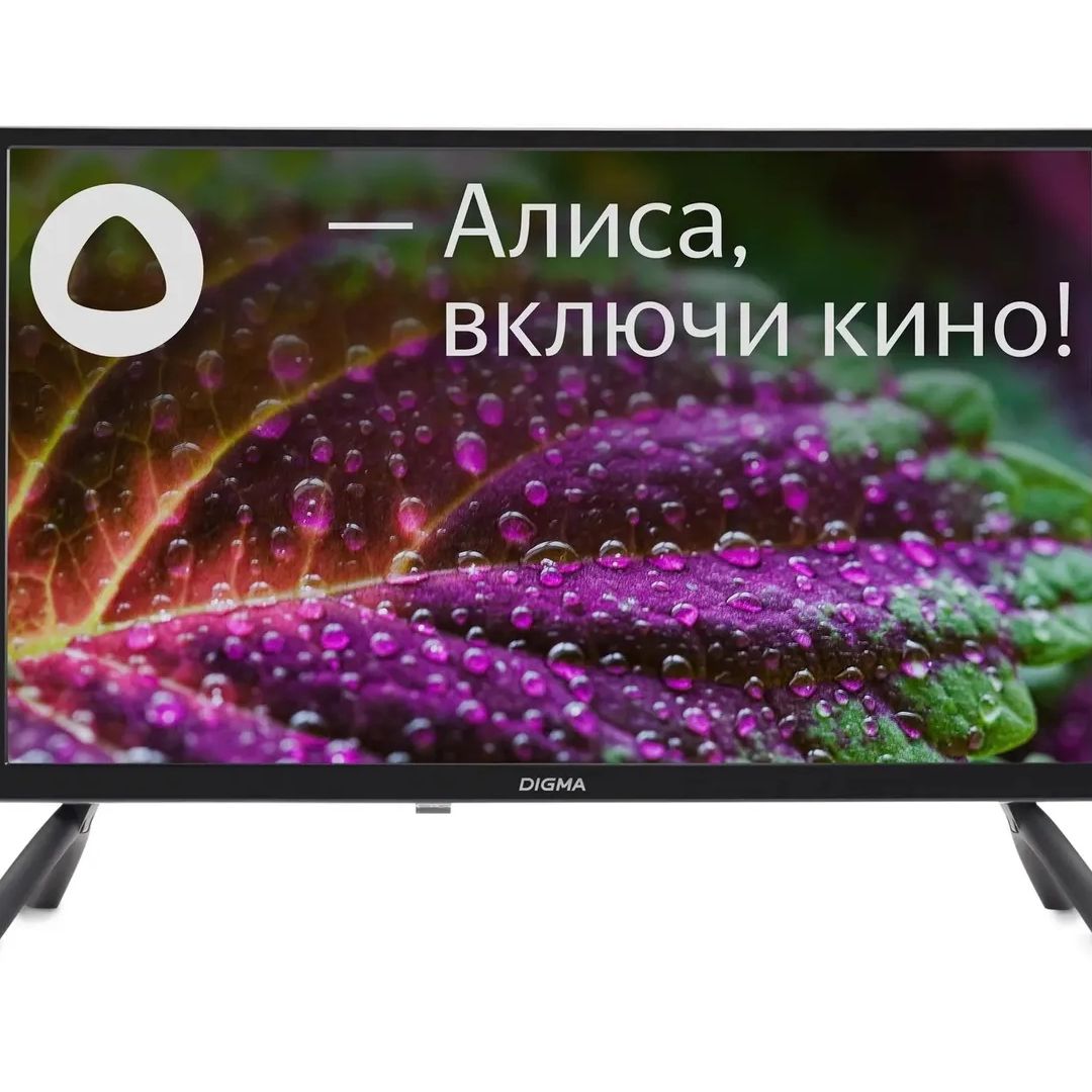 DigmaТелевизорDM-LED24SBB3124"HD,черный