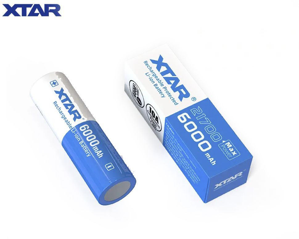 АккумуляторLi-ionXTAR217003,6Вемкостью6000mAh