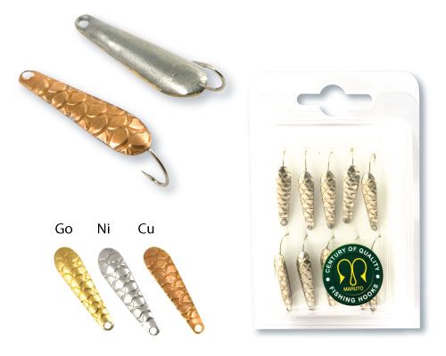 Блесна зим. Spider Окуневая № 1-2 Cu