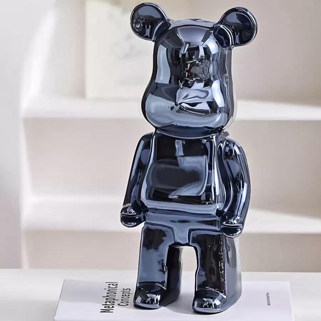 Керамическая статуэтка копилка мишка Bearbrick 35 см