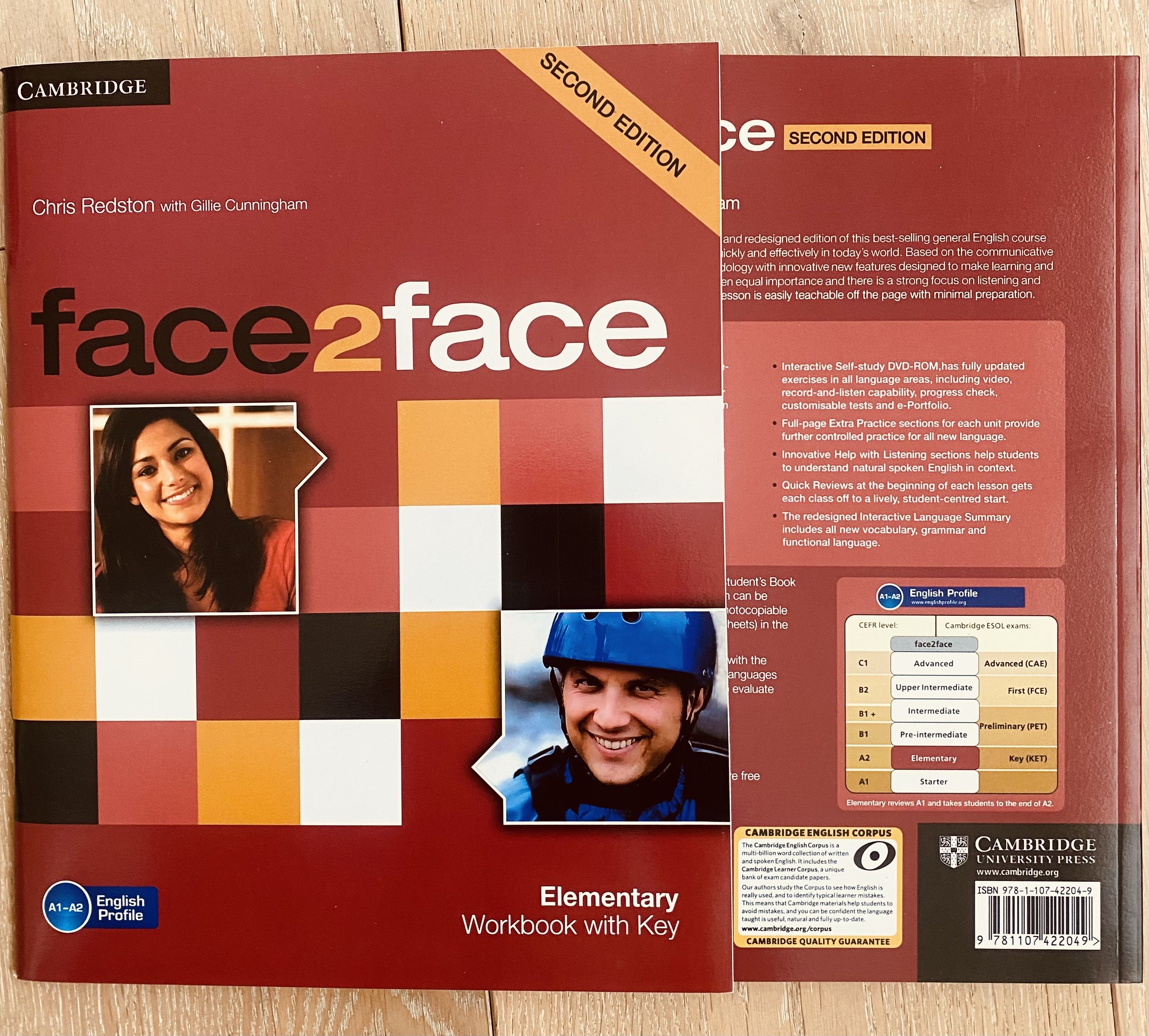 Face2face Elementary Комплект Students Book with DVD + Workbook (2nd Edition)