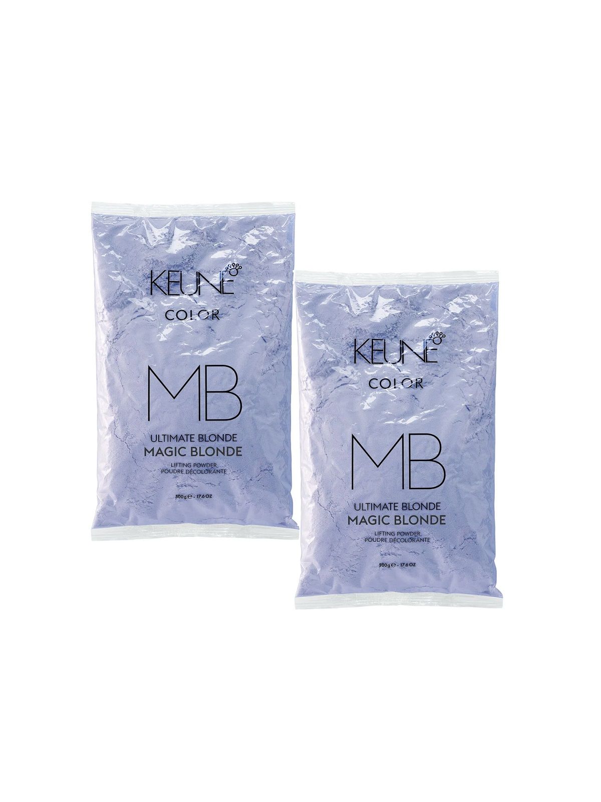 KEUNE UB MAGIC BLONDE RE-FILL - Осветляющая пудра Ультимейт Волшебный блонд, 2 x 500 g