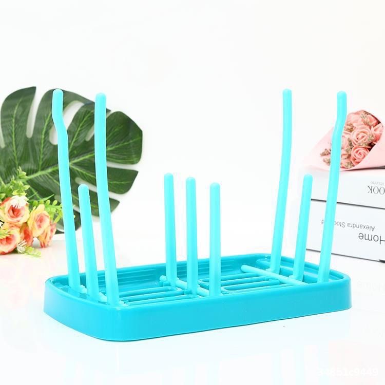 Голубая складная сушилка для бутылочек и сосок