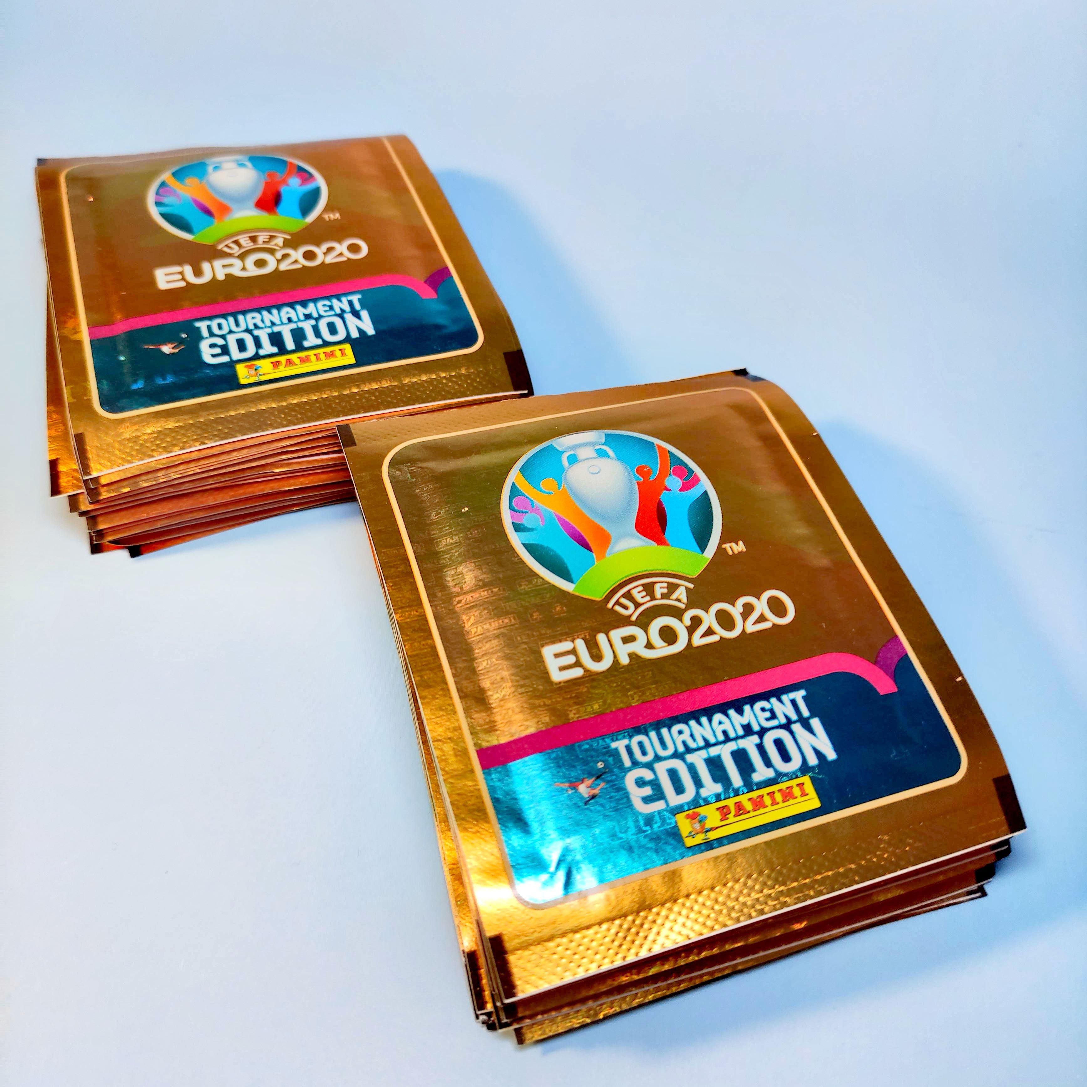 15 пакетиков наклейки panini Чемпионат Европы 2020