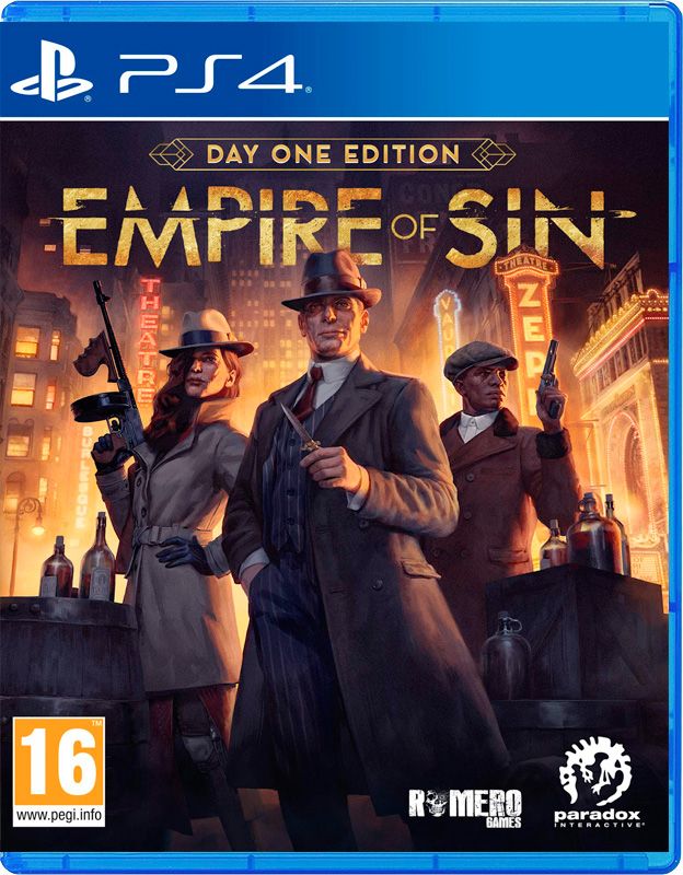 Игра Empire of Sin. Издание первого дня (PlayStation 4, Русские субтитры)