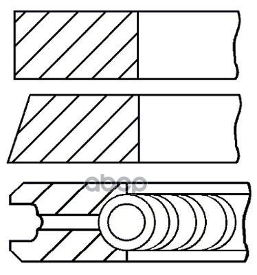 Кольца Поршневые Goetze арт. 0813840600