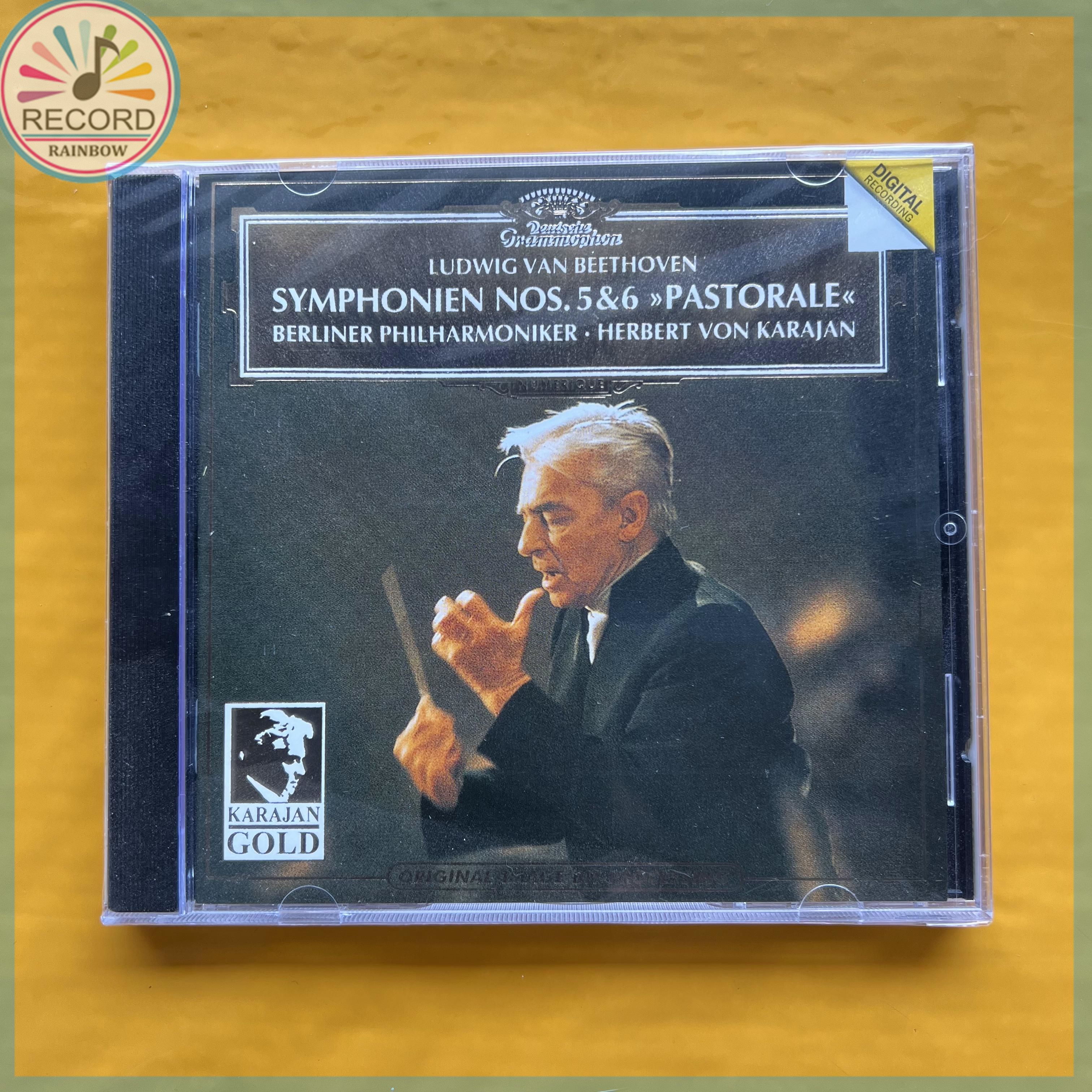 Beethoven's Fifth Sixth Symphonies Herbert von Karajan 1984 CD настоящий Герметичная упаковка совершенно новый