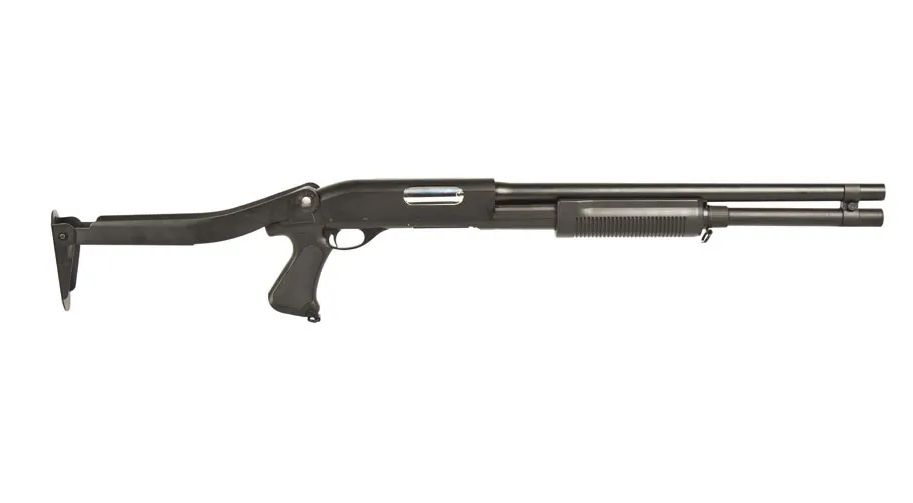 Металлический Дробовик Cyma Remington M870 складной приклад