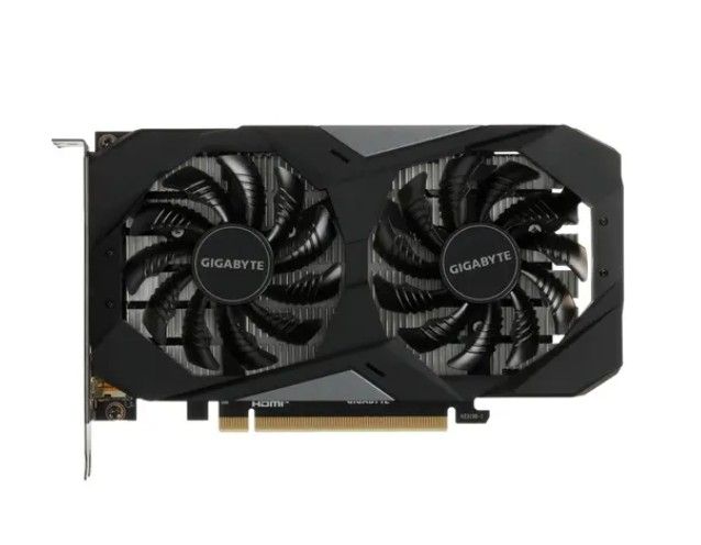 Gigabyte Видеокарта GeForce RTX 3050 GeForce RTX 3050 WINDFORCE OC 6 ГБ (GV-N3050WF2OC-6GD)