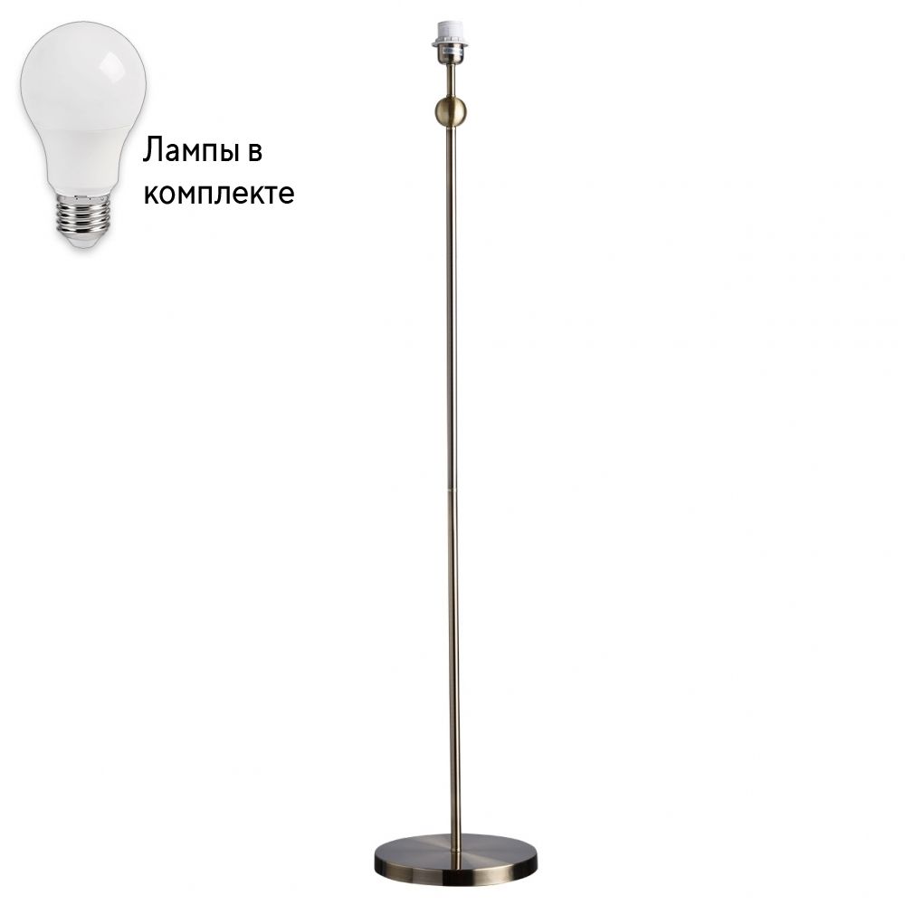 Торшер с лампочкой DeMarkt 634041501+Lamps