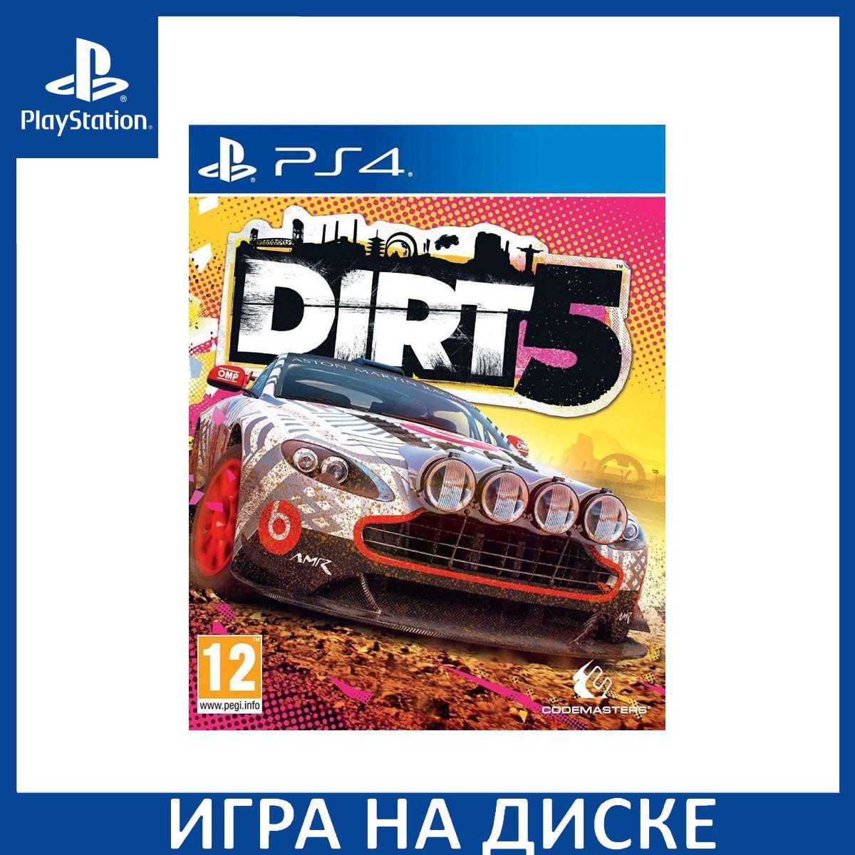 Игра DiRT 5 PS4, PS5 Диск на PlayStation 4 и PlayStation 5