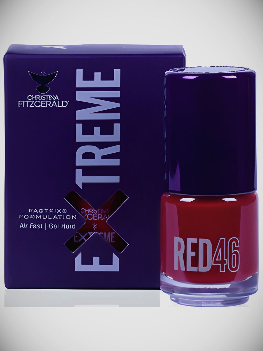 EXTREME Лак для ногтей - RED 46 / Mivis / Extreme red 46 /15ml