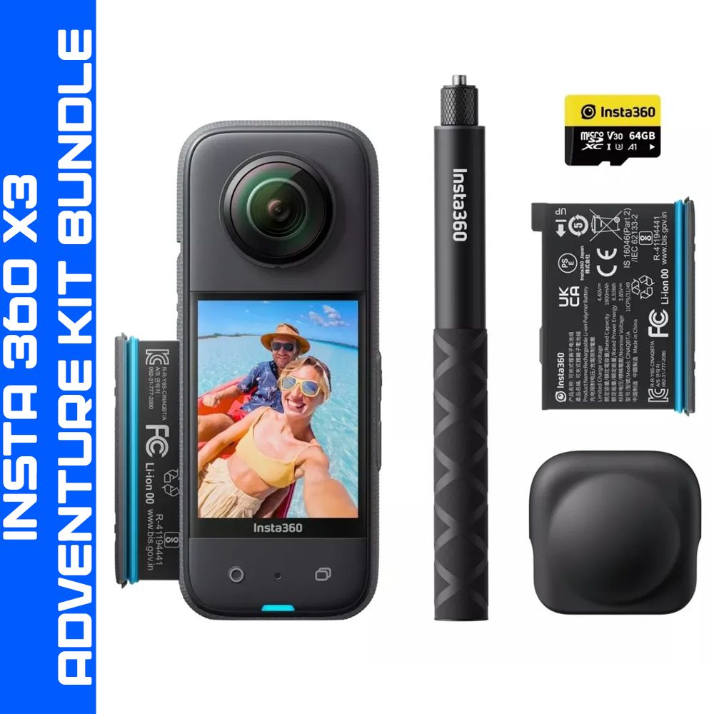 Экшн-камера Insta360 X3 Adventure Kit Bundle