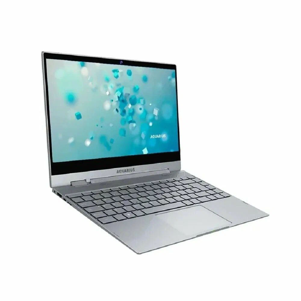 AQUARIUS NS483 Ноутбук 14", Intel Core i5-8250U, RAM 8 ГБ, SSD, Intel UHD Graphics, Без системы, серебристый, Русская раскладка