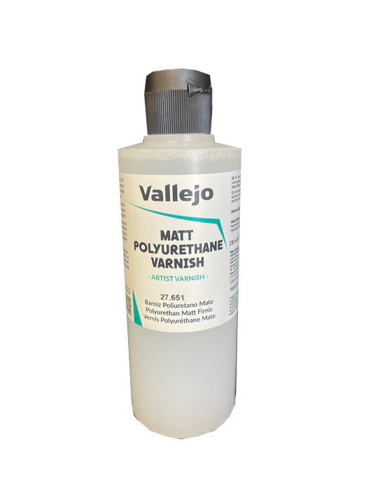 Лак для моделирования Vallejo Matt Varnish 200 мл.