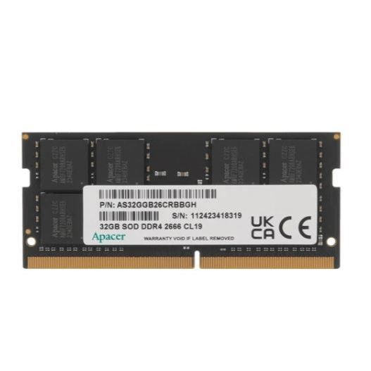 ApacerОперативнаяпамятьОперативнаяпамятьSO-DIMMDDR432Gb2666MHz2x(ES.32G2V.PRI)