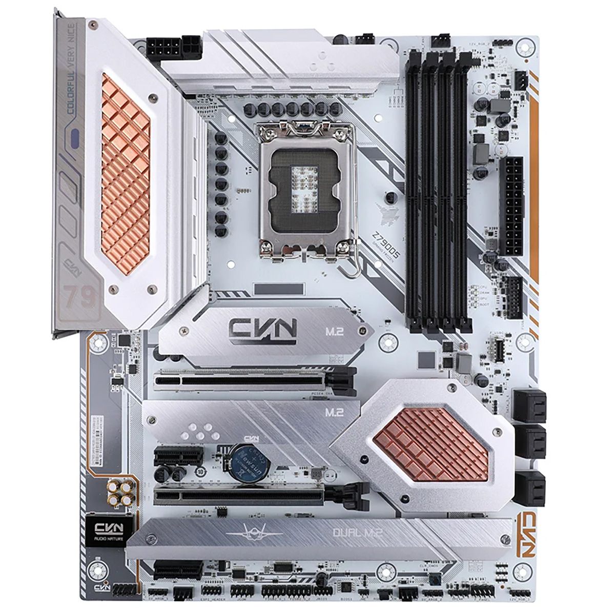 МатеринскаяплатаColorfulCVNZ790D5GAMINGFROZENV20,LGA1700,IntelZ790,ATX,RTL(CVNZ790D5GAMINGFROZENV20)