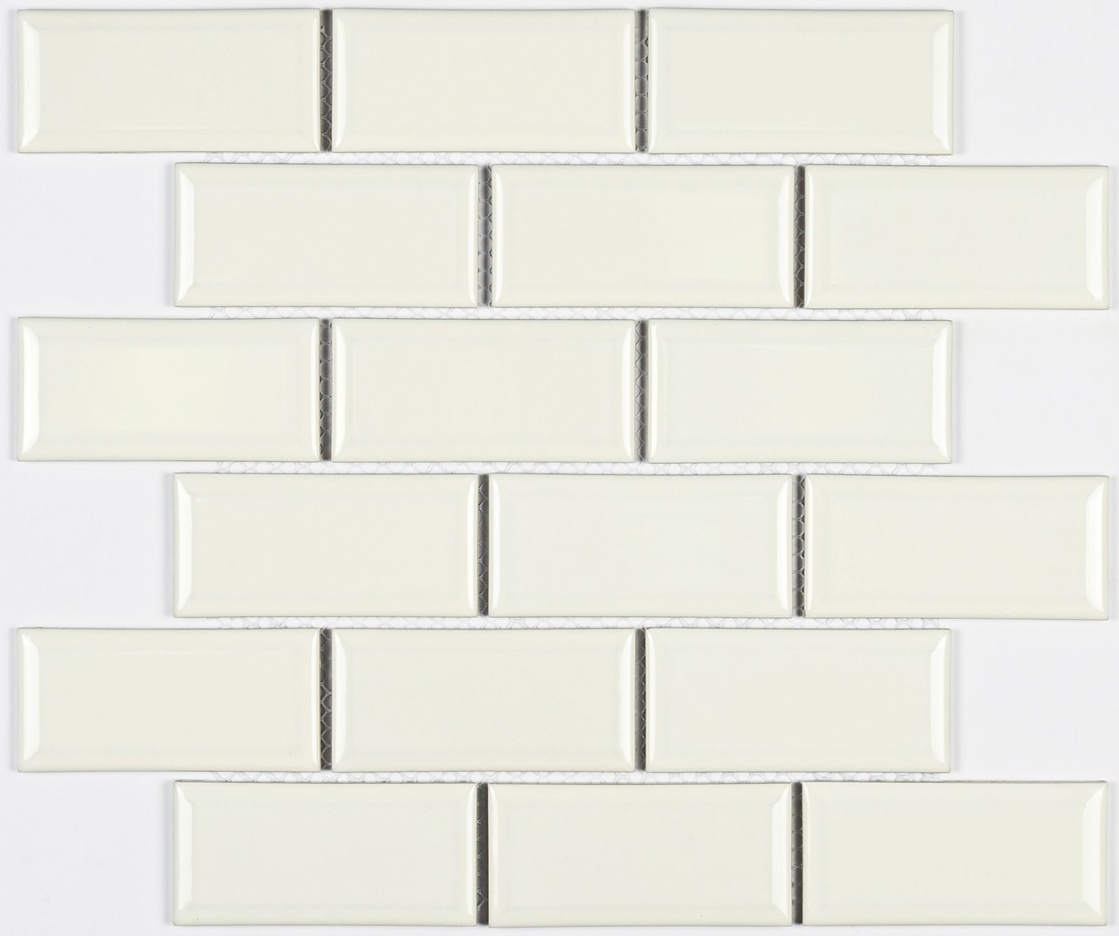 Плитка мозаика керамогранитная Brick White 5 шт