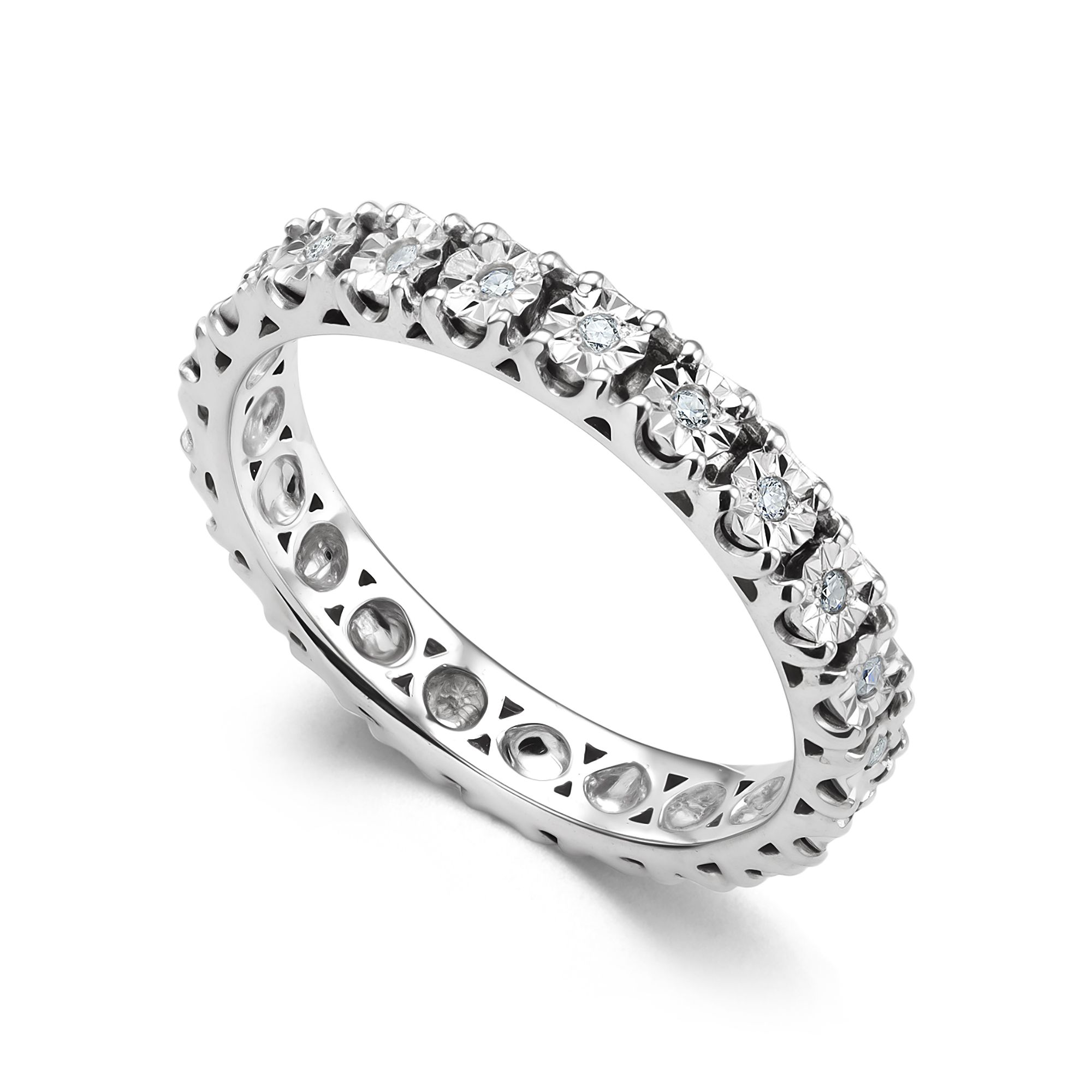 АЛЬКОР Кольцо золотое женское 585 пробы с 22 бриллиантами