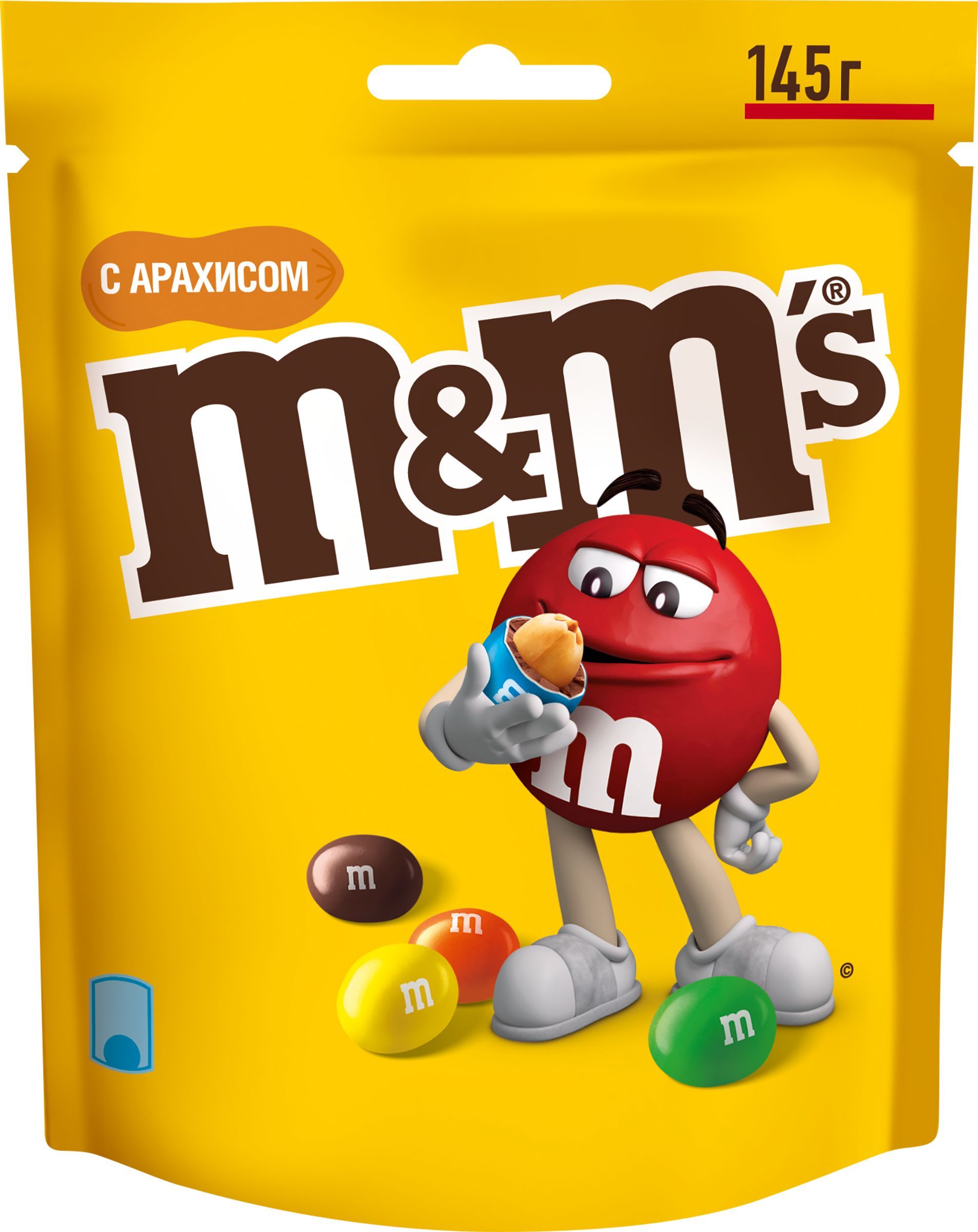 Драже M&M'S Арахис, 145г