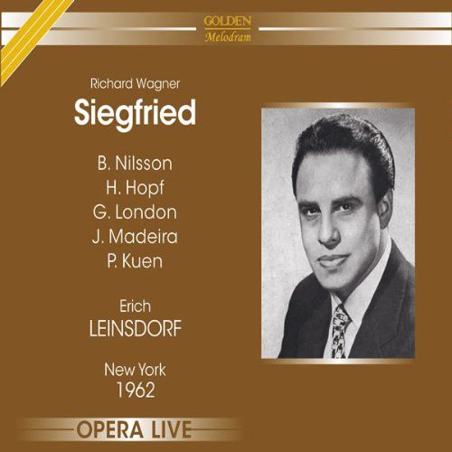 Диск Richard Wagner, Erich Leinsdorf, Birgit Nilsson, Hans Hopf, The Metropolitan Opera - Siegfried (1 CD)