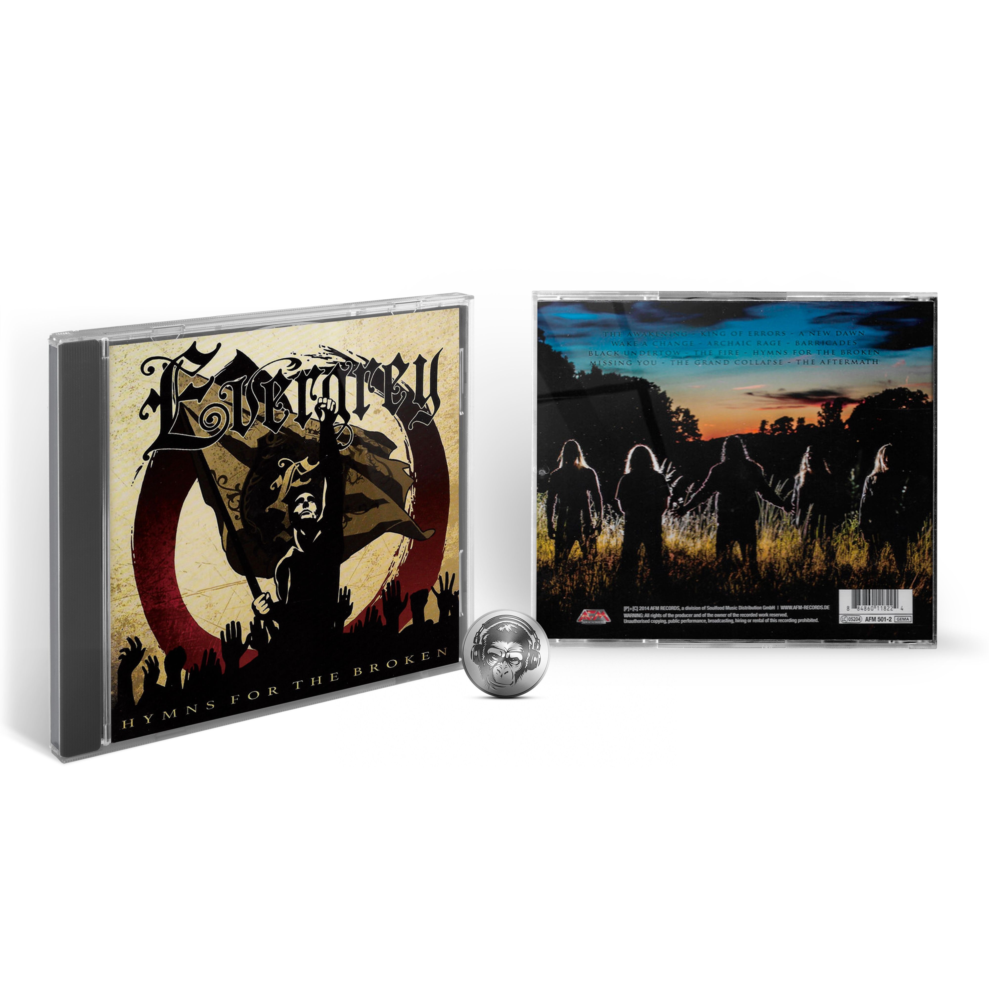 Музыкальный диск Evergrey - Hymns For The Broken (1CD) 2014 AFM Jewel