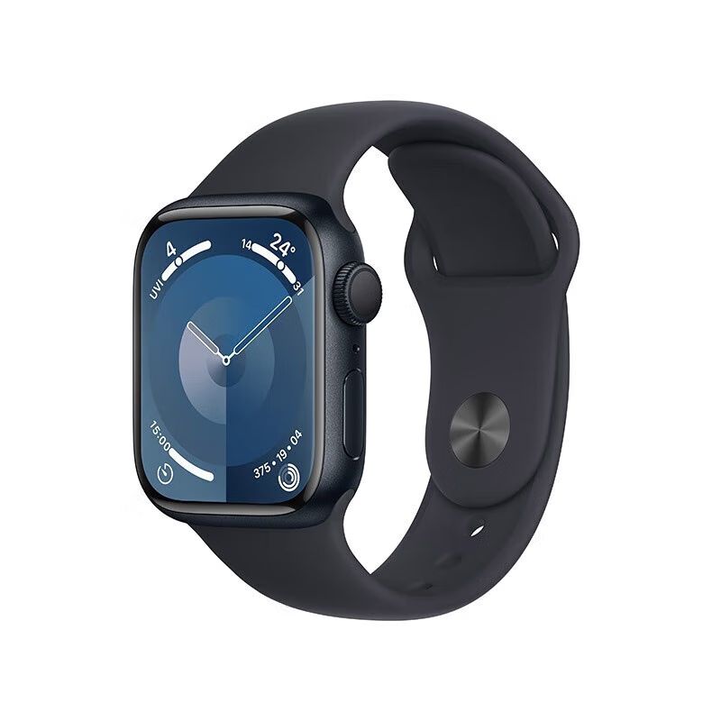 Apple Спортивные часы Apple Watch Series 9 GPS, цвет черный