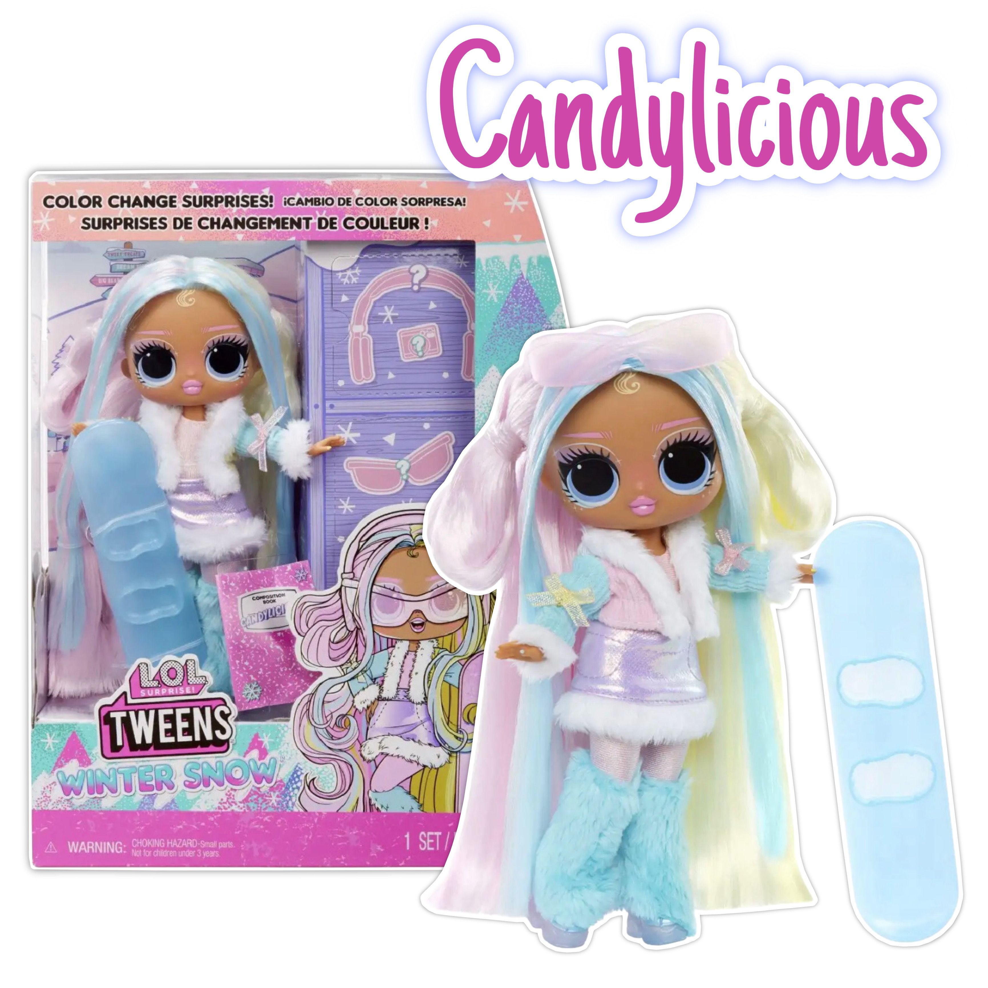 L.O.L Surprise! Tweens Winter Snow Candylicious Кукла Лол Сюрпрайз Кэндилишес