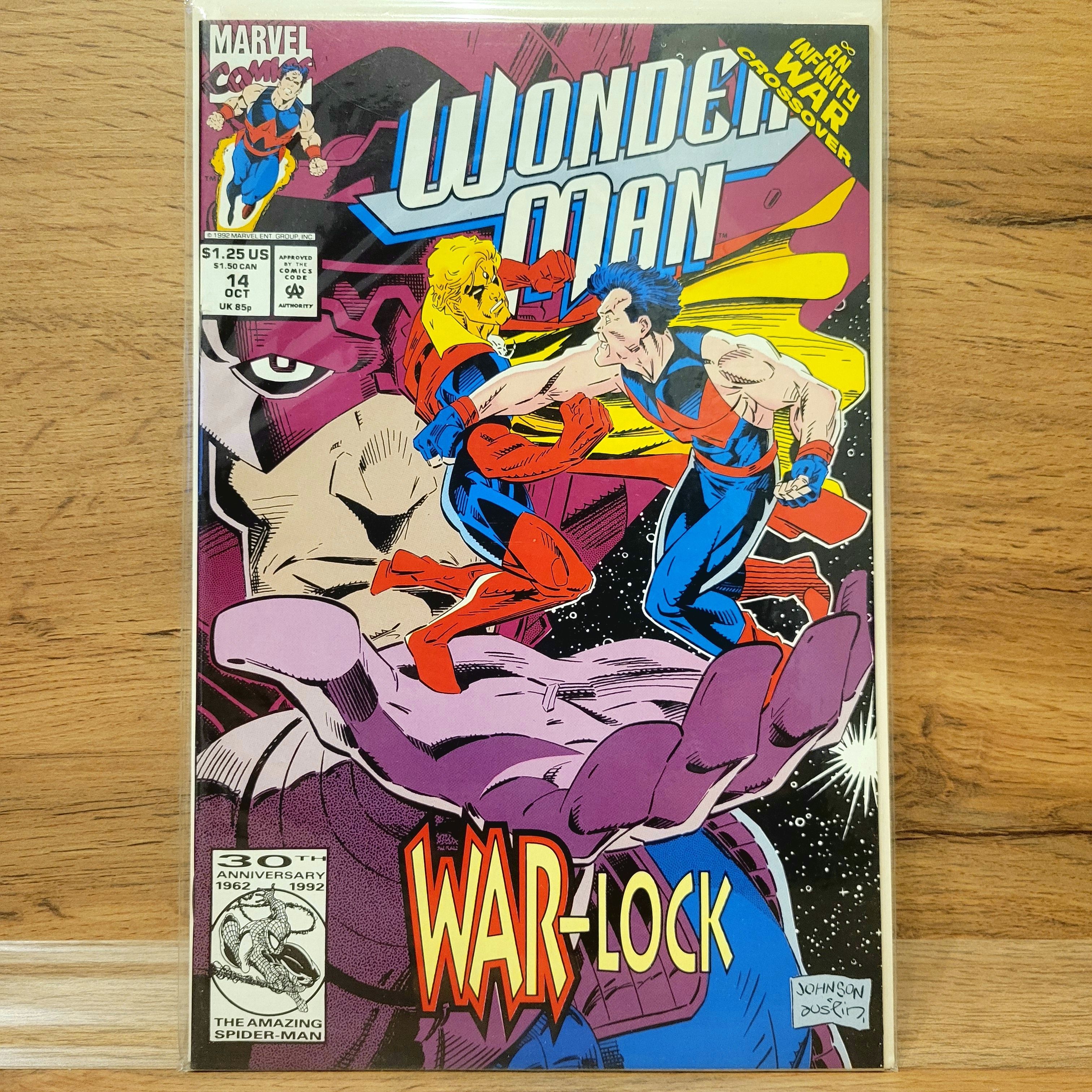 Ретро Комикс Wonder Man #14. 1992 Год. | Lee