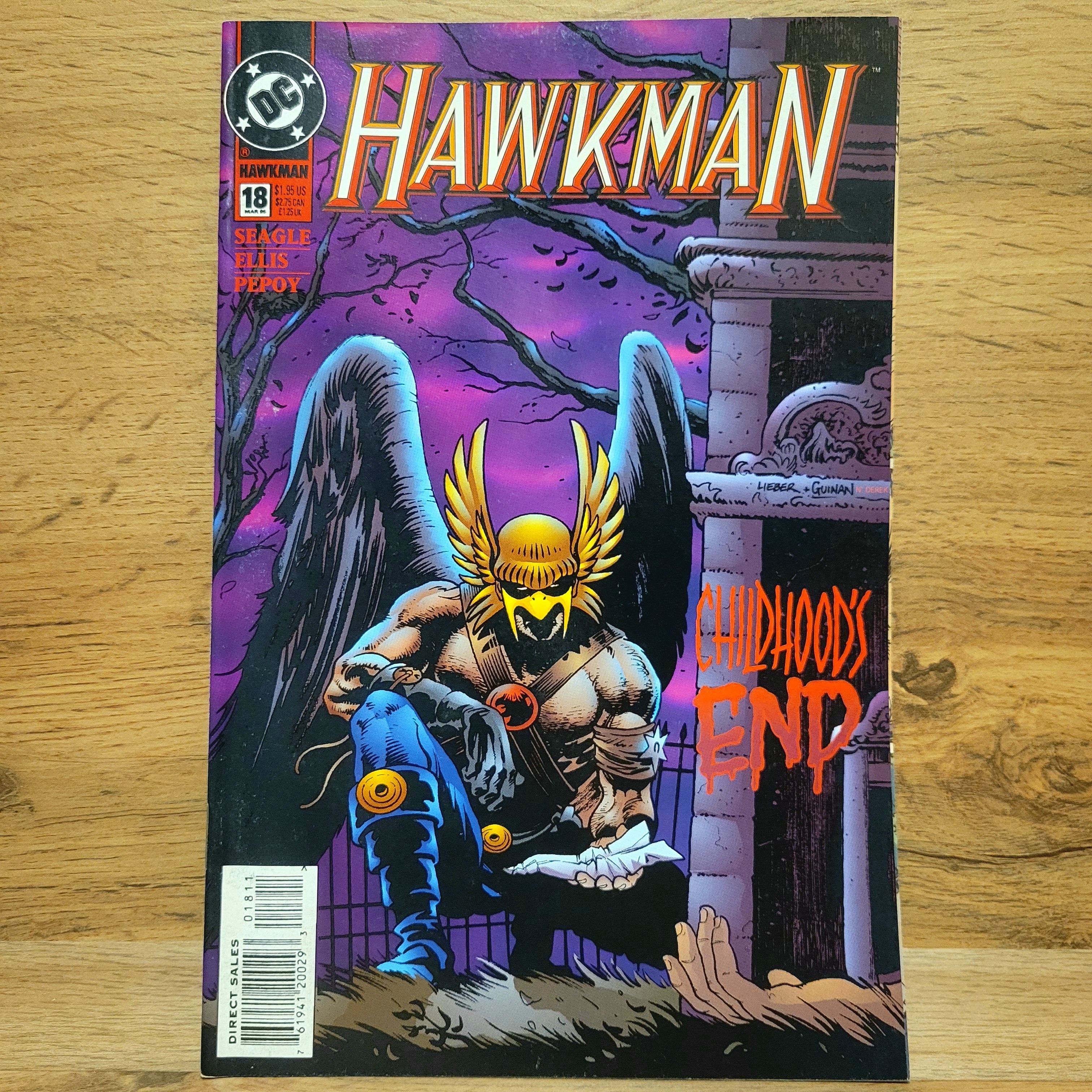 Ретро Комикс Hawkman #18. 1995 Год. | Lee