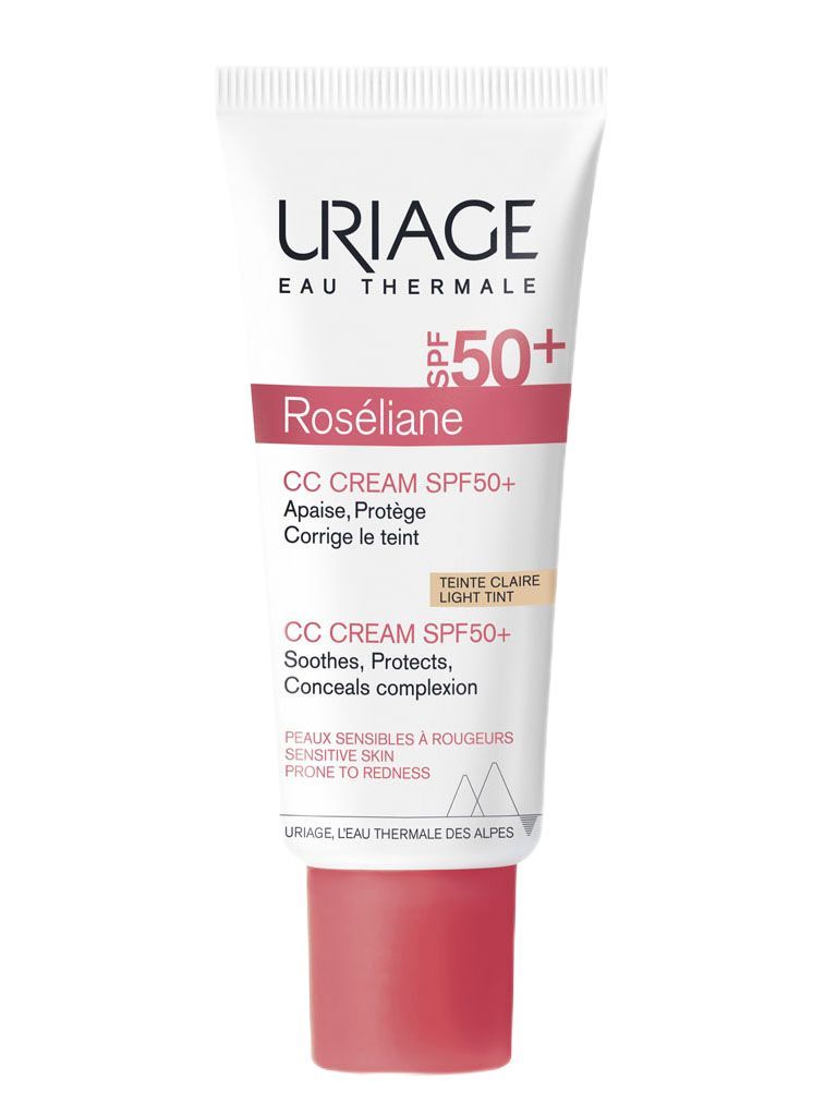 Uriage Roseliane CC/Розельян CC Крем натуральный бежевый тон SPF 50+, 40 мл