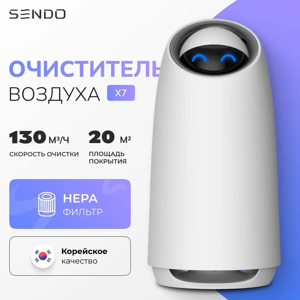 Умный очиститель воздуха Sendo Air Wash X7