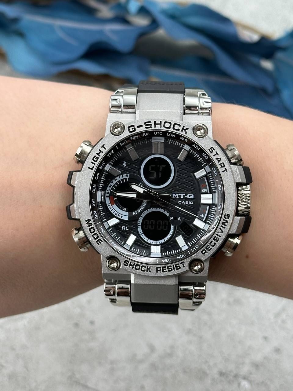 Наручные часы Casio G-Shock MT-G с пожизненной гарантией