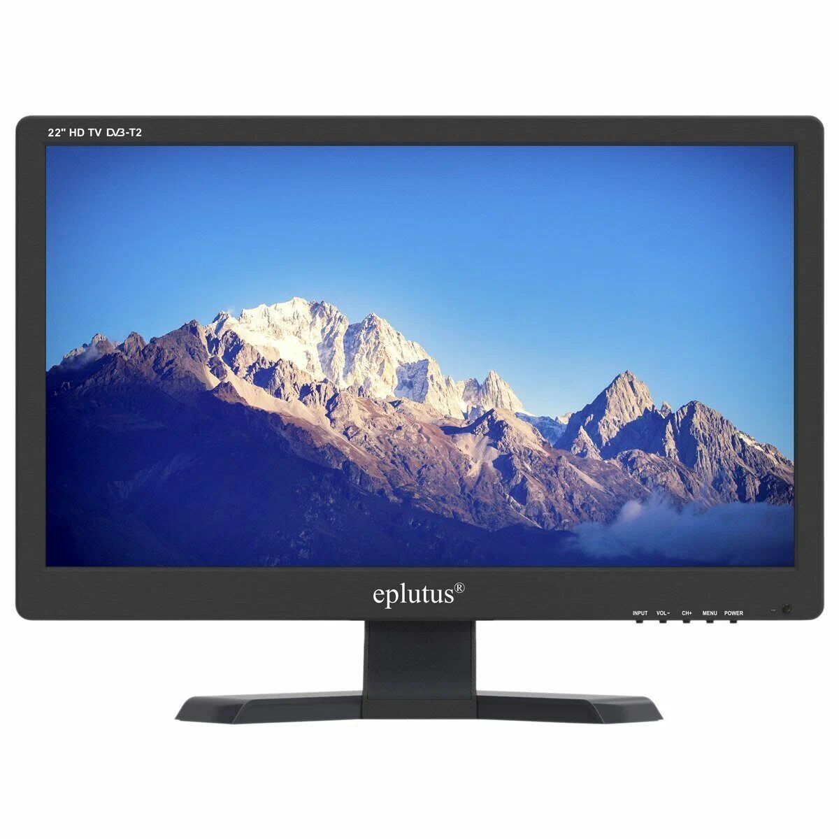 Eplutus Портативный телевизор 22" Full HD, черный