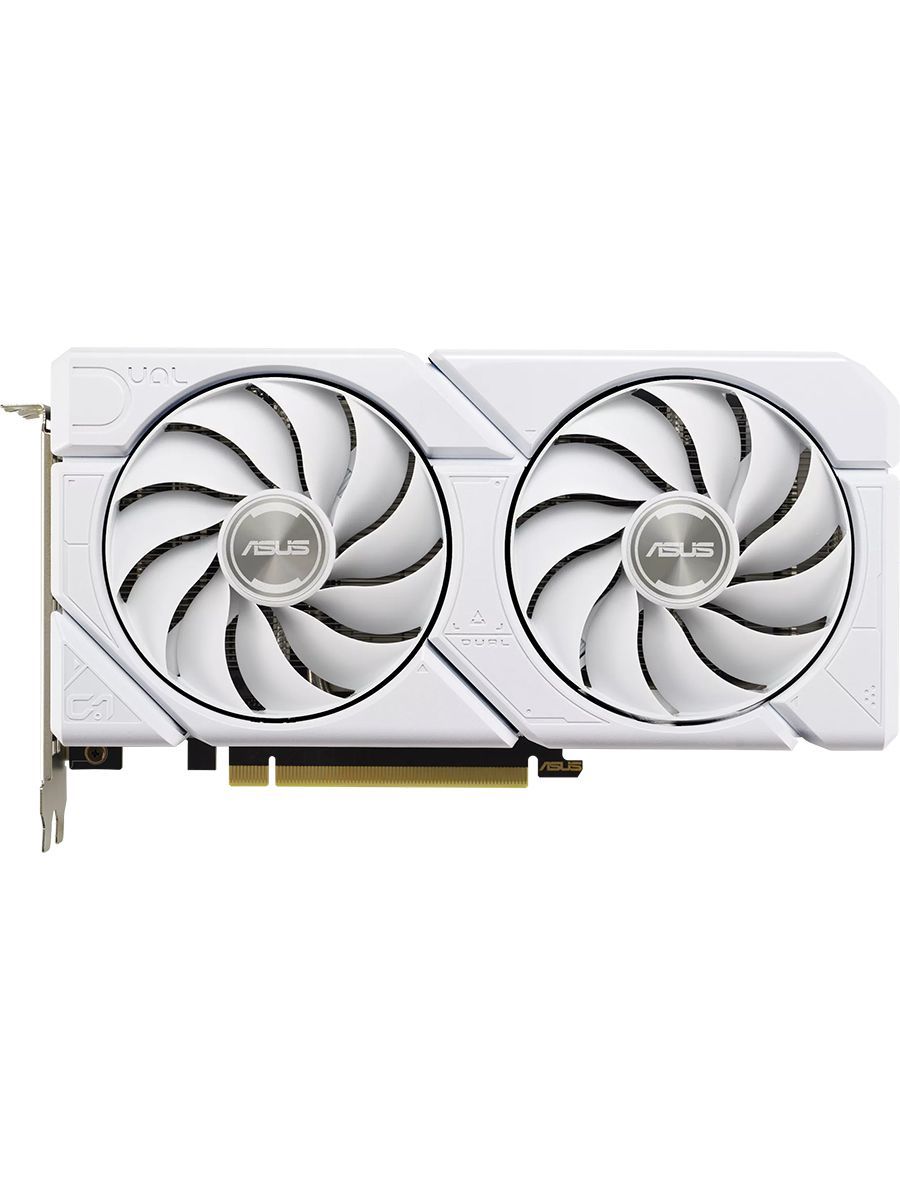 ASUS Видеокарта GeForce RTX 4060 8 ГБ (DUAL-RTX4060-O8G-EVOWHITE)