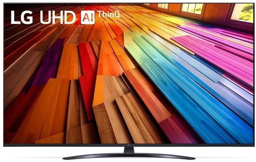 LGТелевизор50UT81006LA.ARUG50"4KUHD,черный