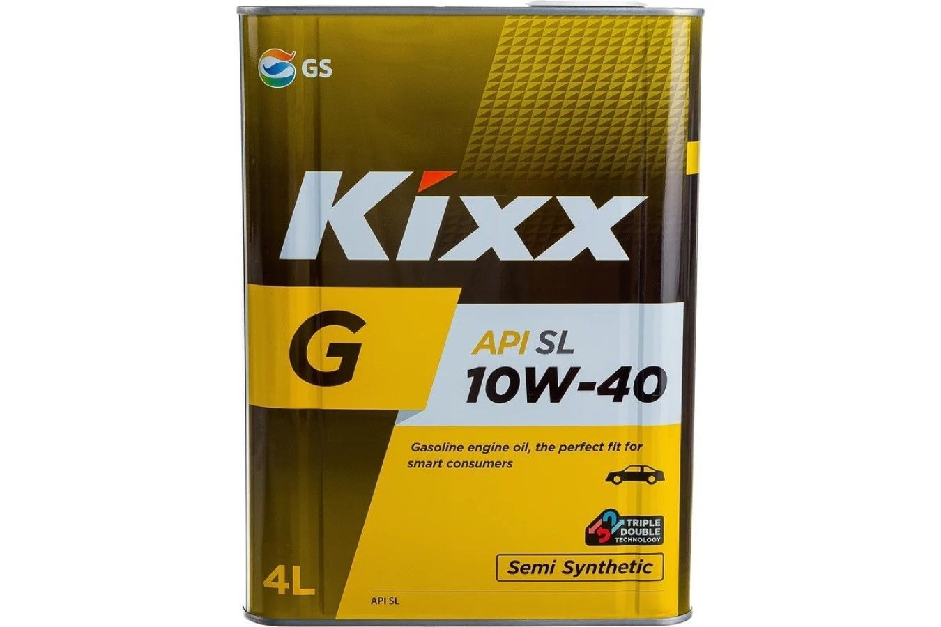 Kixx 10W-40 Масло моторное, Полусинтетическое, 4 л