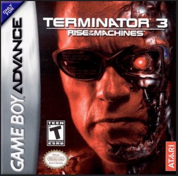 Игровой картридж Terminator 3 (Терминатор 3) GBA, рус.версия (Platinum) (64M)