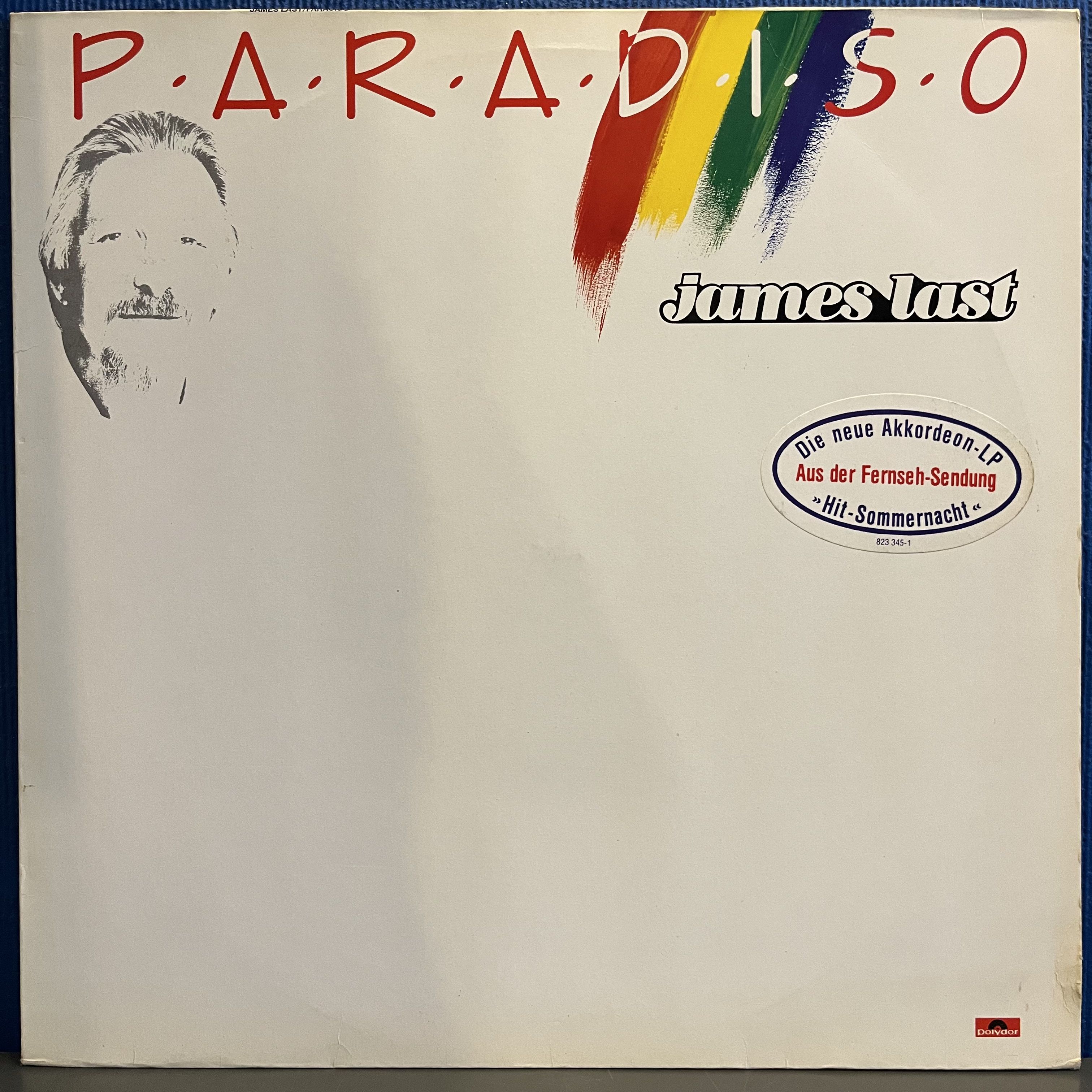 James Last. Paradiso. NM ПЕРВЫЙ ПРЕСС! 1984 LP Виниловая пластинка