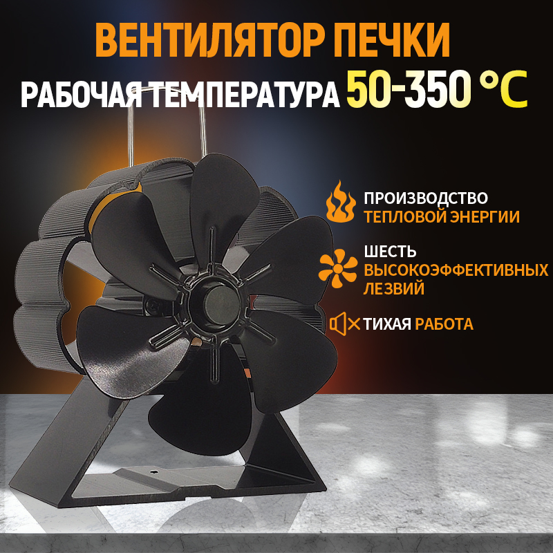 Печной вентилятор Heatal D416 для повышения КПД печи