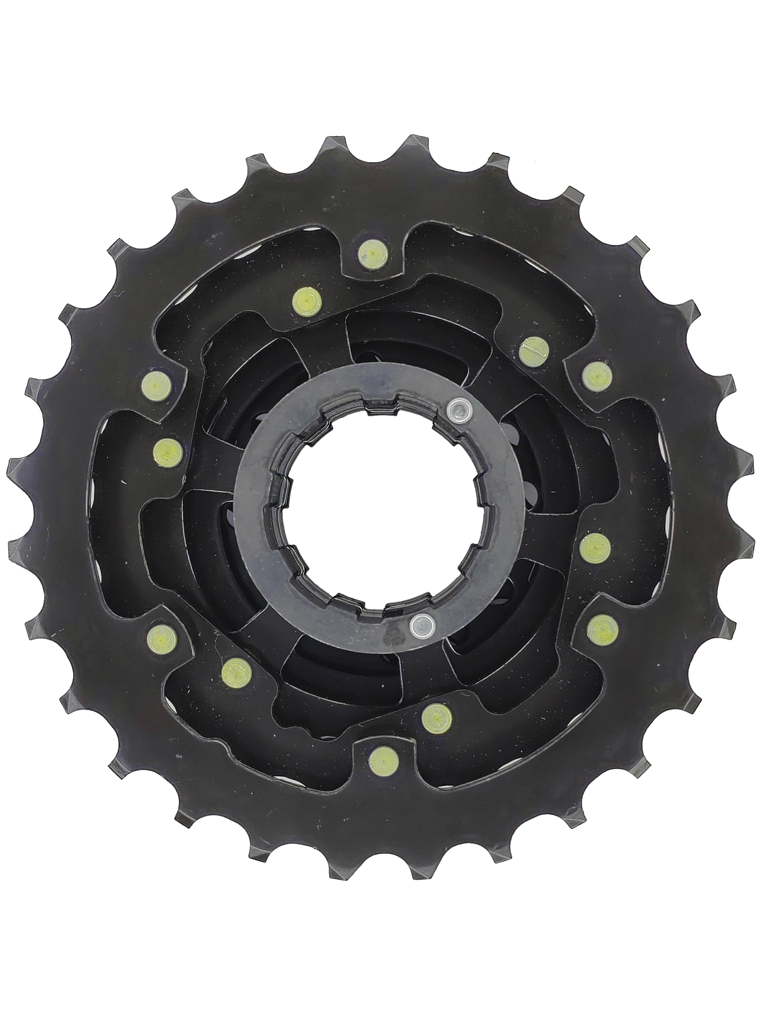 Shimano Кассета звезда задняя HG200, 7 скоростей, звезды 12-28, черная — Товары для велоспорта — фото 2