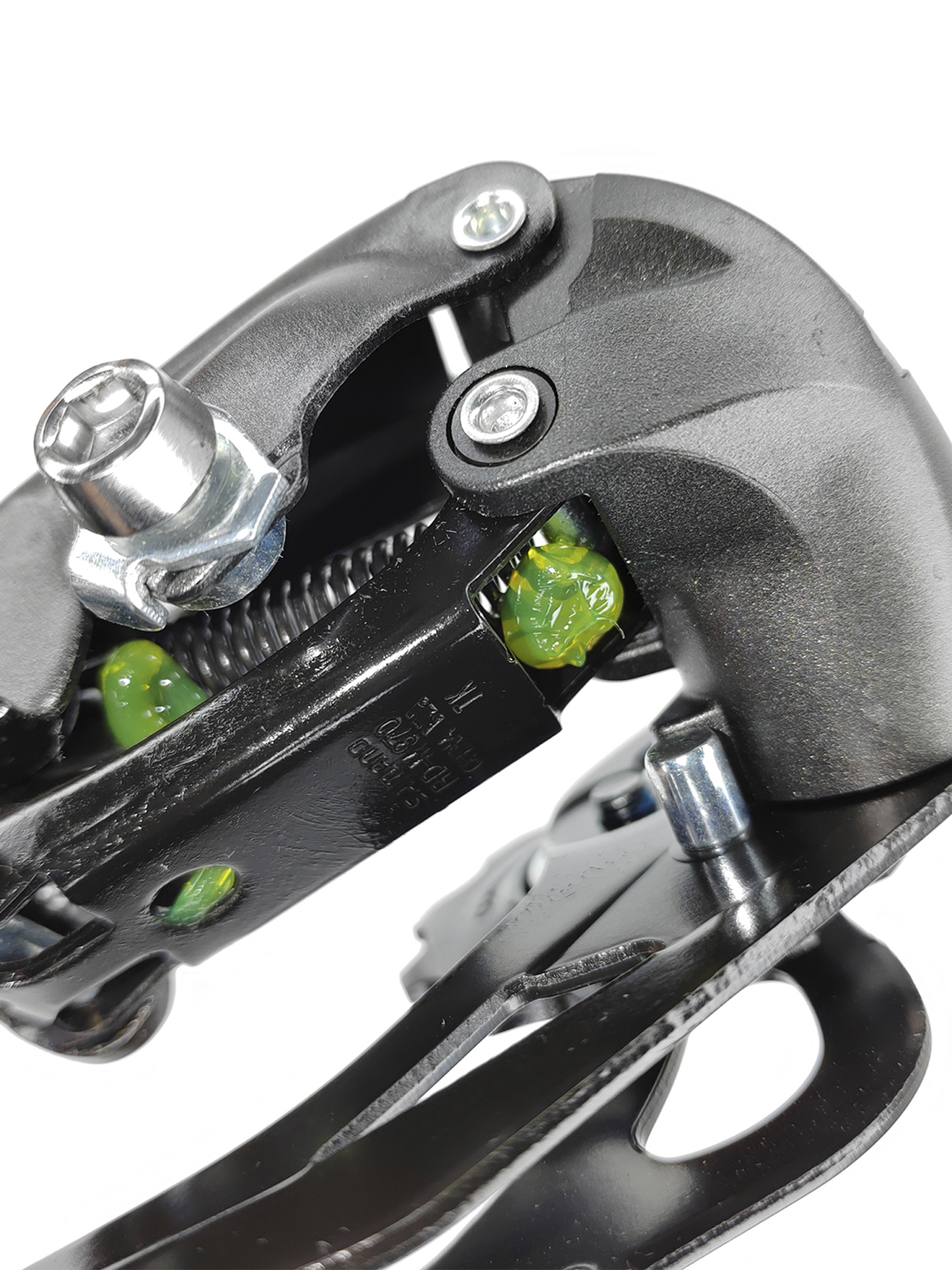 Shimano Переключатель задний для велосипеда RD-M370, серия Altus, 9 скоростей, крепление на петух (болт), черный — Товары для велоспорта — фото 5