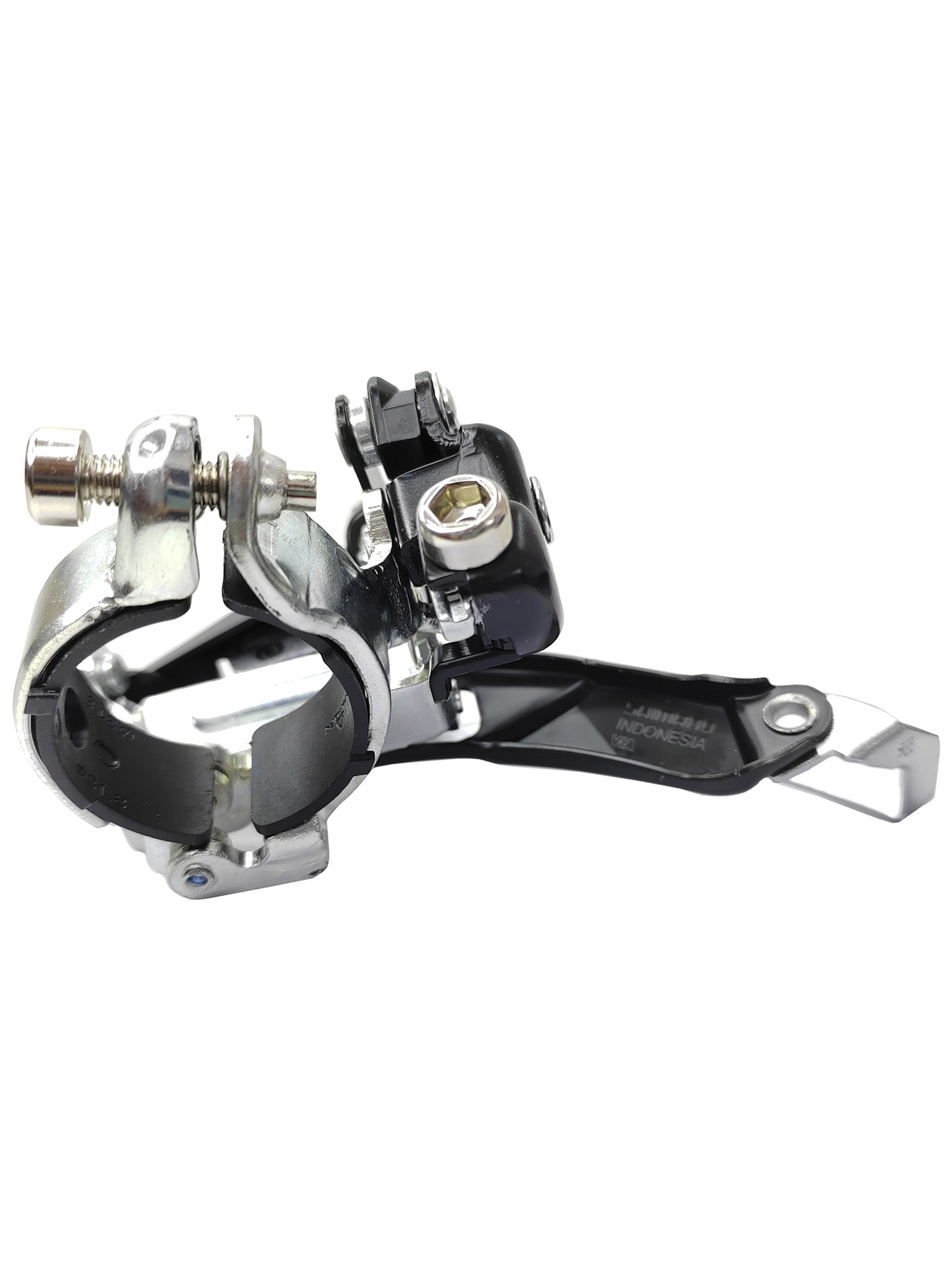 Shimano Переключатель скоростей для велосипеда передний FD-TY500, универсальная тяга, хомут 31.8 мм, макс звезда 42Т, серебристый — Товары для велоспорта — фото 2
