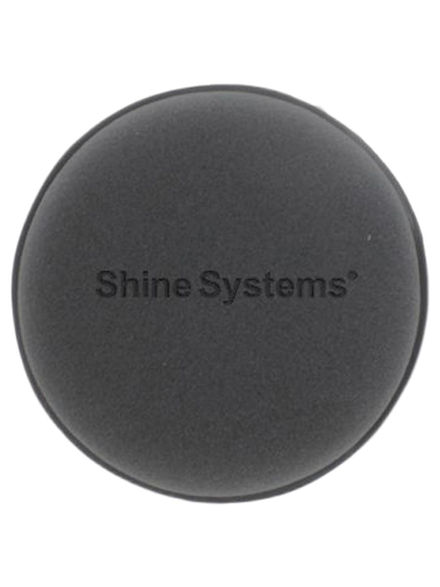 ShineSystemsАппликаторчерныйпоролоновыйкруглыйWaxPad