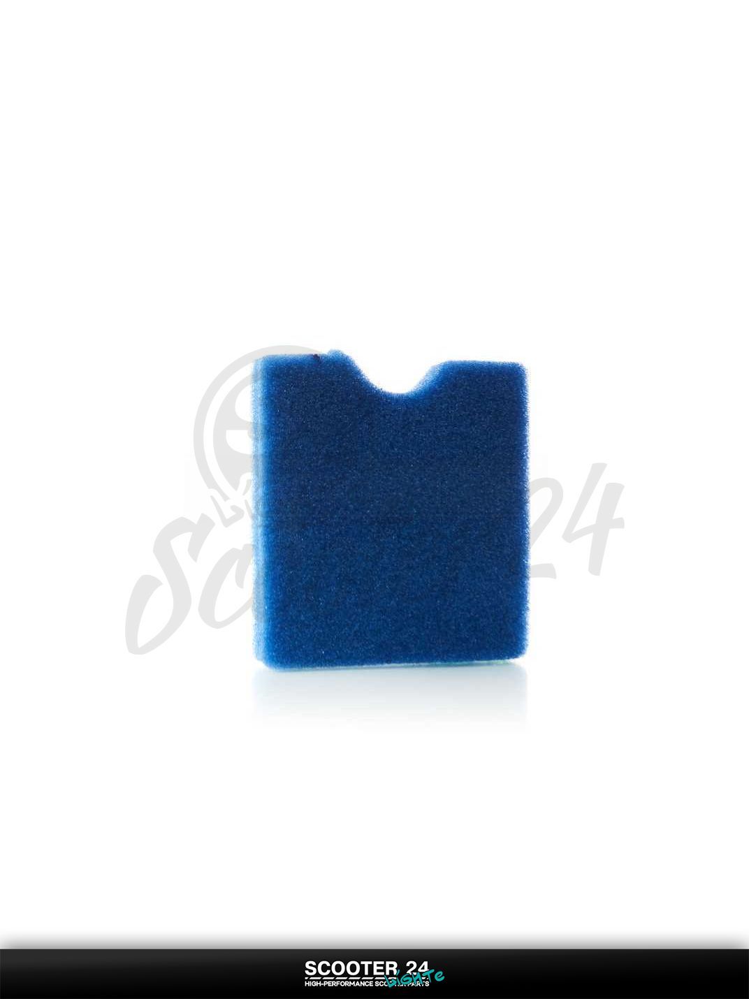 Фильтр воздушный мото косы квадратный, поролон, с пропиткой, синий