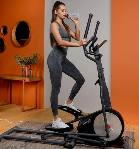 Эллиптический тренажер UNIX Fit SL-430E , КОВРИК UNIX и БУТЫЛКА В ...