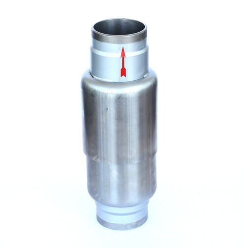 100 Компенсатор сильфонный осевой многослойный с кожухом сталь нерж ДУ ...