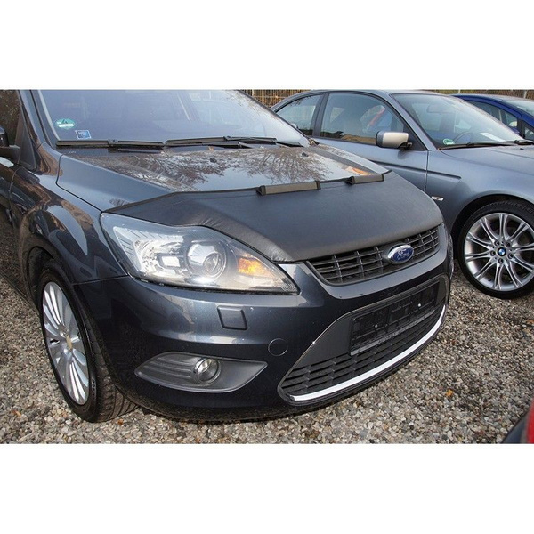 Дефлектор капота АВТОСТИЛЬ FORD FOCUS 2 Рестайлинг (Форд Фокус 2 ...