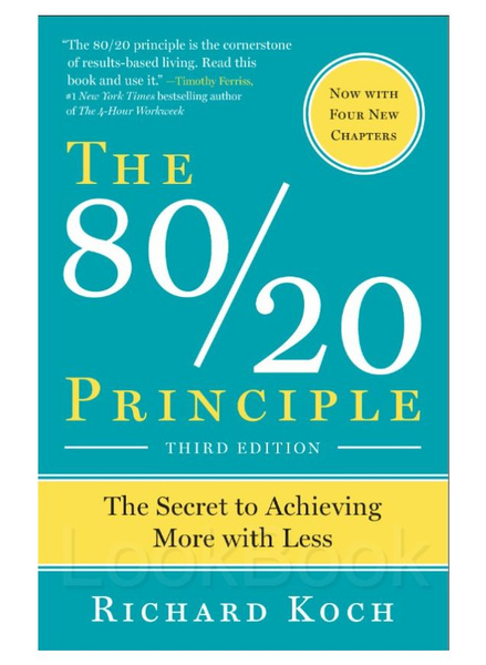 Принцип 80/20 книга на английском / The 80/20 principle / Richard Koch ...