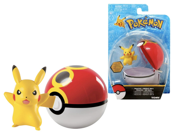 Набор фигурка Покемон ПИКАЧУ и Повтор-Болл Репит Болл Pokemon PIKACHU ...